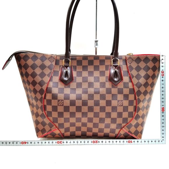 100% Authentic Louis Vuitton Kaisatoto PM Browns Damier Tote Bag #01295 - Picture 2 of 16